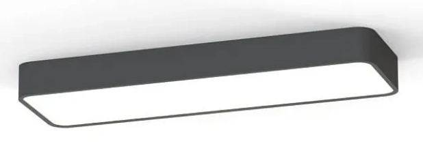 Lampa sufitowa, plafon SOFT LED grafit
