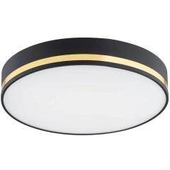 Lampa sufitowa plafon AMORE 25 czarny