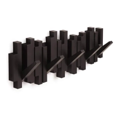 Wieszak ścienny STICKS kawa
