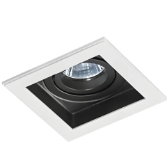 Lampa podtynkowa MINORKA biała, czarna