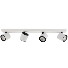 Lampa sufitowa, listwa KARLOTA 4 biała