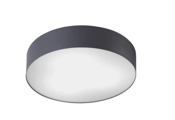 Plafon, lampa sufitowa ARENA z czujnikiem ruchu grafitowa
