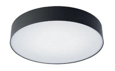Lampa sufitowa plafon ARENA LED czarna