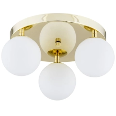 Lampa sufitowa plafon FLAVIO złoty