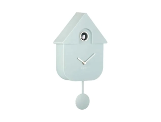 Zegar ścienny z kukułką MODERN CUCKOO błękitny