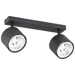 Lampa sufitowa listwa CLEVLAND 2 czarny