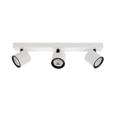 Lampa sufitowa, listwa KARLOTA 3 biała