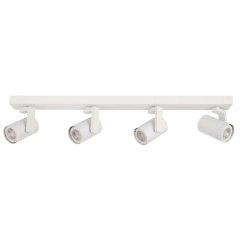 Lampa sufitowa, listwa SPIELA 4 biała