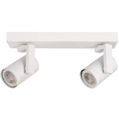 Lampa sufitowa, listwa SPIELA 2 biała