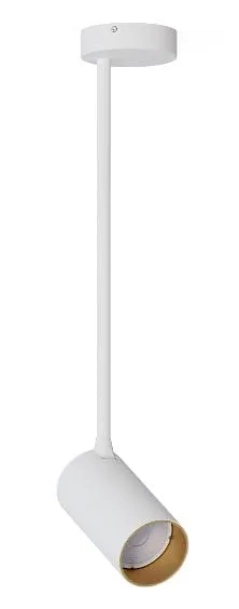 Lampa sufitowa MONO LONG M biała, złota