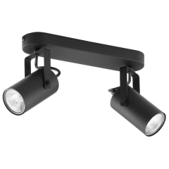 Lampa sufitowa, listwa REDO II czarna