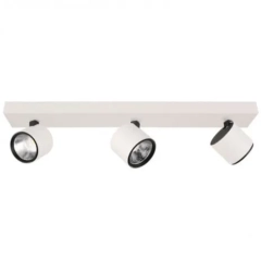 Lampa sufitowa, listwa BONIVA 3 biała