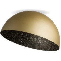 Lampa sufitowa, plafon SFERA 35 złoty, czarny