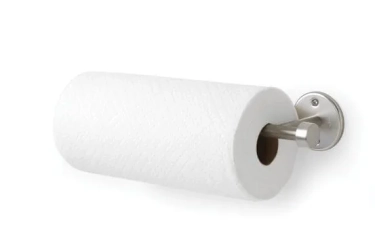 Wieszak na ręcznik papierowy srebrny matowy CAPPA