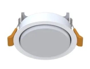 Lampa podtynkowa wpust oczko UNO S biała