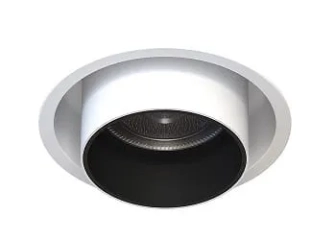 Lampa podtynkowa MONO SLIDE biało-czarna