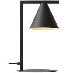 Lampka stołowa biurkowa FORM czarna