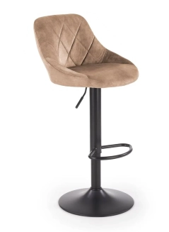 Hoker, krzesło barowe H101 velvet beżowy