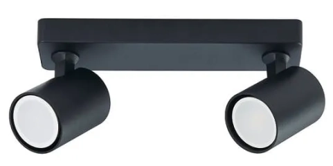 Lampa sufitowa, listwa SNOW 2 czarna