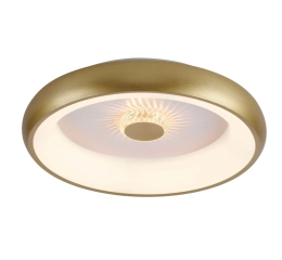 Lampa sufitowa plafon LED VERTIGO matowy mosiądz