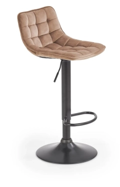 Hoker, krzesło barowe H95 velvet beżowy