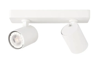 Lampa sufitowa, listwa LUMSI 2 biała