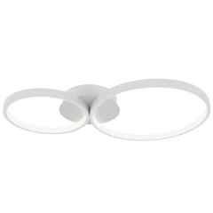 Lampa sufitowa, plafon MAVER biała