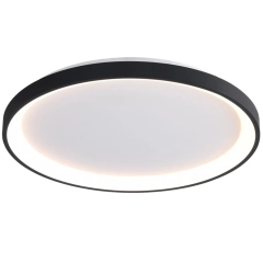 Lampa sufitowa, plafon RADEN M czarna