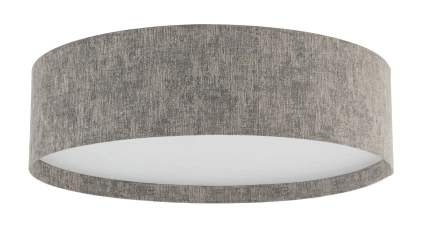 Lampa sufitowa, plafon LAGO M szary