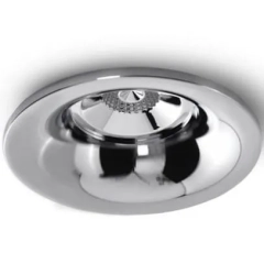 Lampa podtynkowa ADAMO chrom okragła