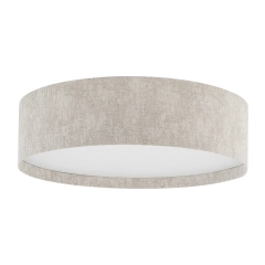 Lampa sufitowa plafon CEDRO M beżowy