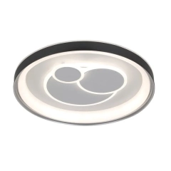 Lampa sufitowa plafon FLORINA LED czarny