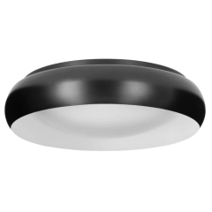 Lampa sufitowa, plafon ORO ZARCO biały czarny