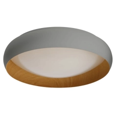 Lampa sufitowa, plafon LED ZARCO szary