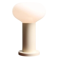 Lampa biurkowa FLO S kremowa