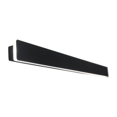 Kinkiet lampa ścienna Bodo 60 cm czarny IP54 LED CCT