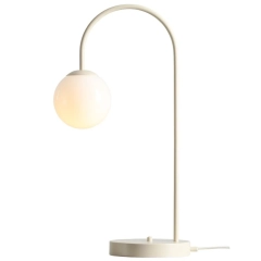Lampa biurkowa UNA kremowa