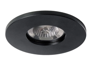 Lampa podtynkowa oczko sufitowe KANT R IP44 czarny