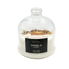 Świeca sojowa Clementine Cupcake w naczyniu z pokrywką L 430 ml