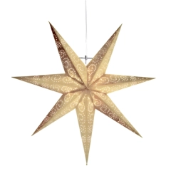 Gwiazda wisząca ANTIQUE 60cm złota