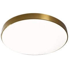 Lampa sufitowa plafon LED ATEIA złoty