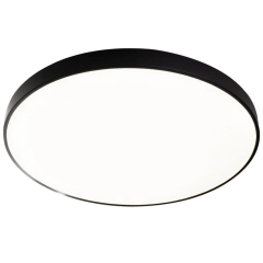 Lampa sufitowa plafon LED ATEIA czarny