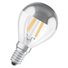 Żarówka E14 Mirror Silver 4W 2700 K OSRAM LED