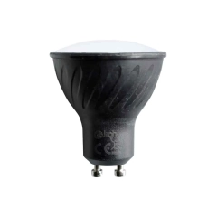 Żarówka Led 6W GU10. 3000K kolor czarny