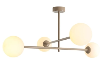 Lampa sufitowa PINNE 4 beżowa