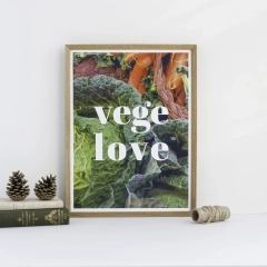 Plakat "Vege Love"