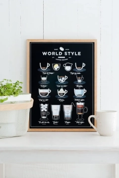 Plakat "WORLD STYLE COFFEE"