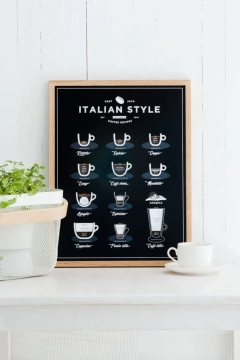 Plakat "ITALIAN STYLE COFFEE"