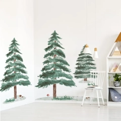 Naklejka CHOINKI / ŚWIERKI 3SZT. DK314 YokoDesign
