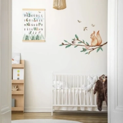 Naklejki GAŁĄŹ Z WIEWIÓRKĄ DK317 YokoDesign